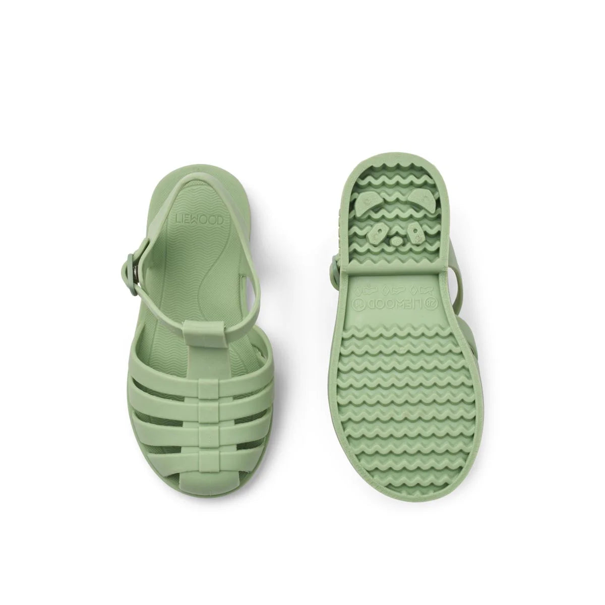 Sandalias Cangrejeras infantil Bre Pistachio de Liewood