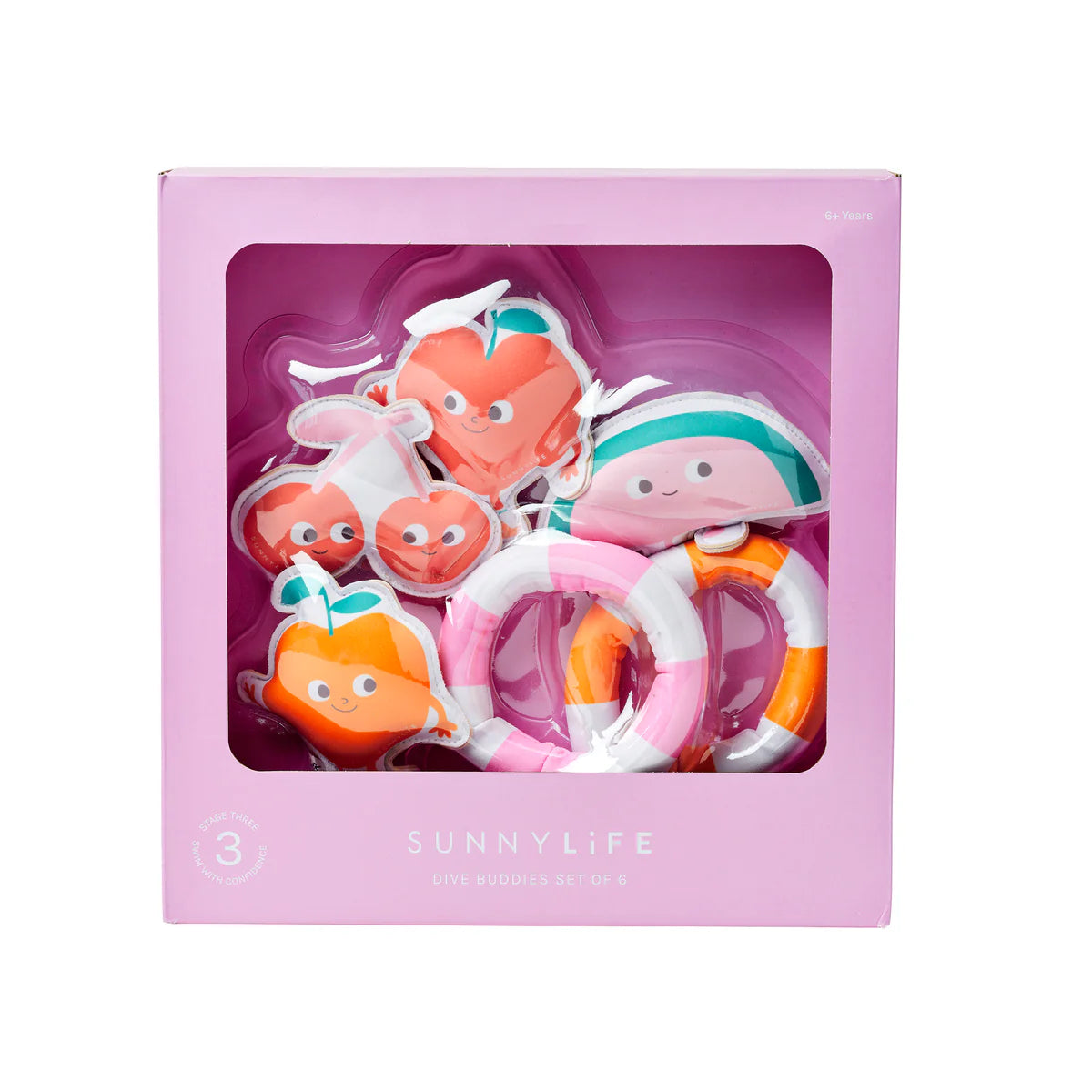 Set de buceo infantil Poppy the Peach Sunnylife