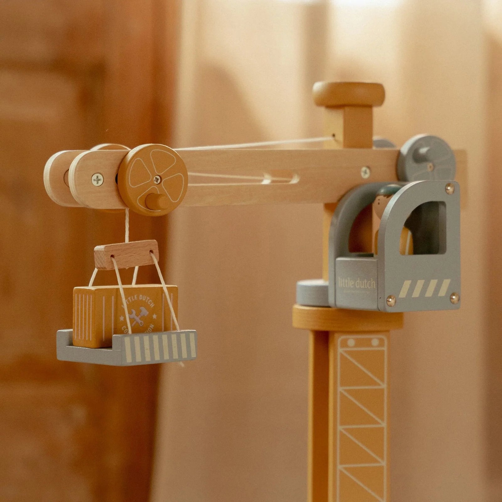 Set de construcción con Grua FSC Little Dutch