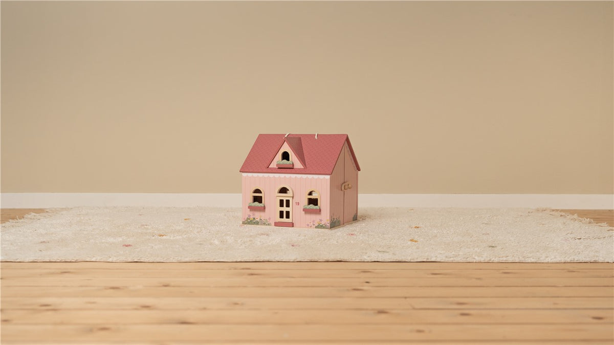 Casa de muñecas portable madera FSC Little Dutch