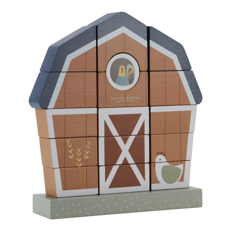 Granja encajable FSC Little Farm Little Dutch