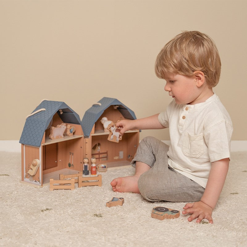 Granja casa de muñecas FSC Little Farm Little Dutch