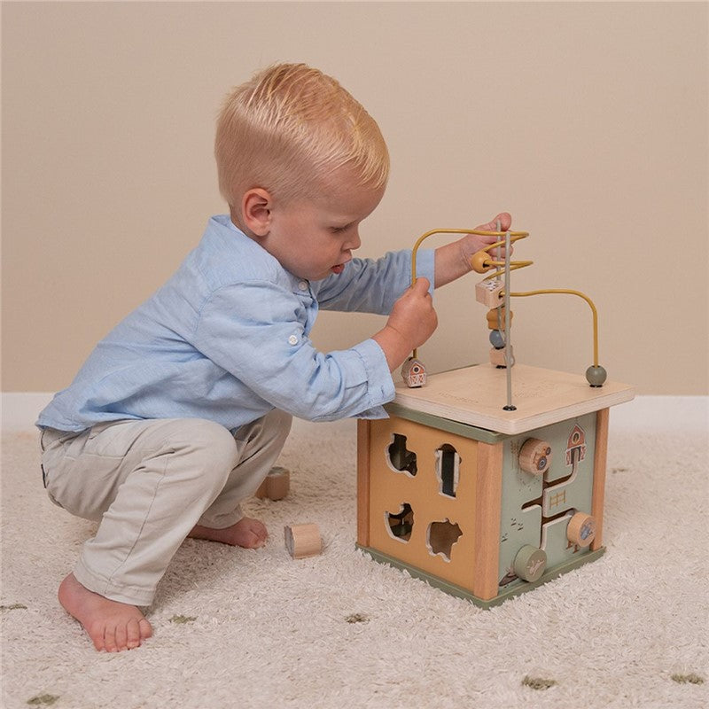 Cubo de actividades Granja de Little Dutch