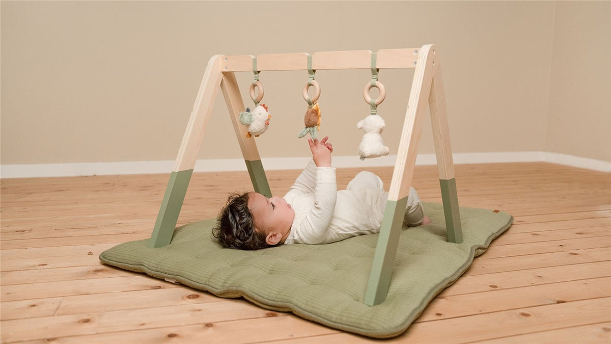 Gimnasio de madera Granja Little Dutch
