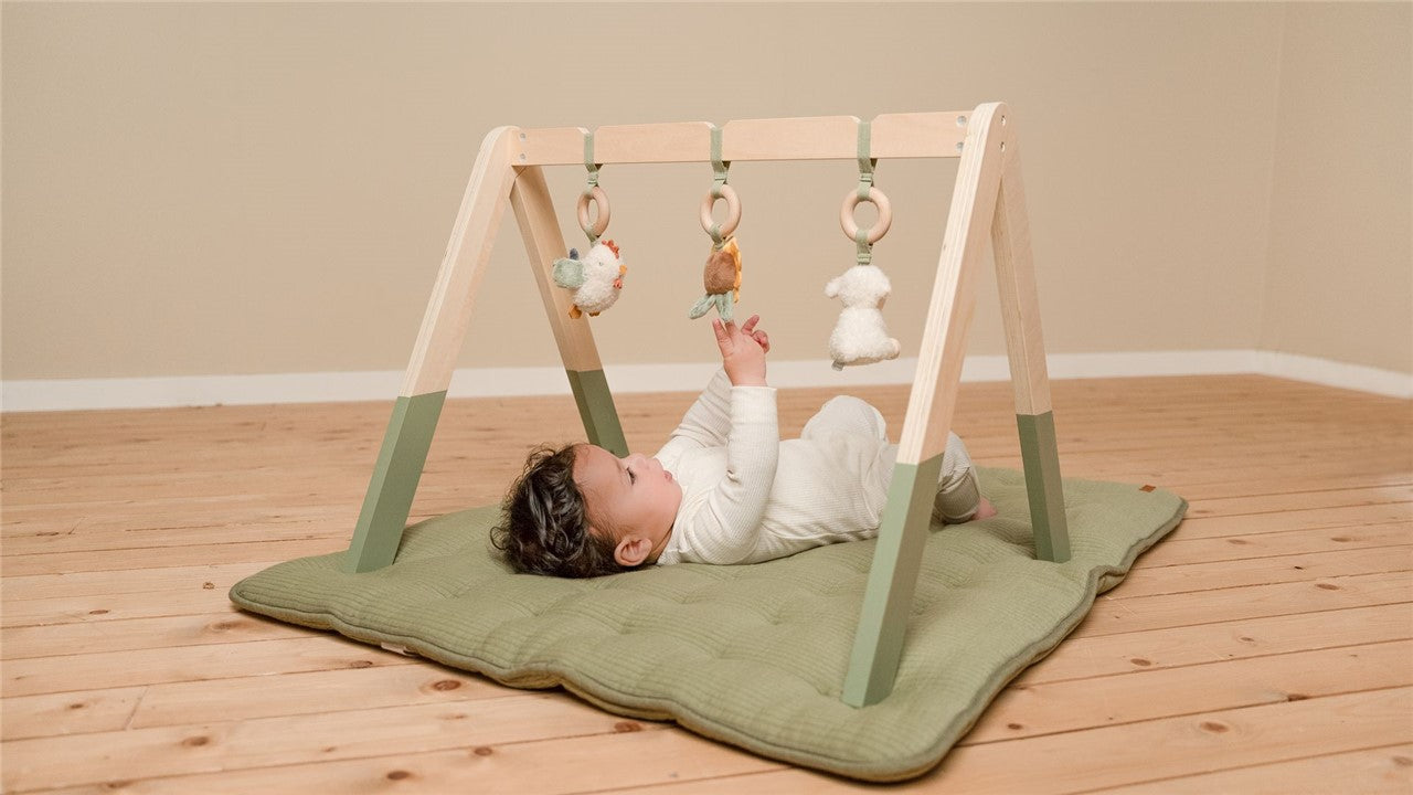 Gimnasio de madera Granja Little Dutch