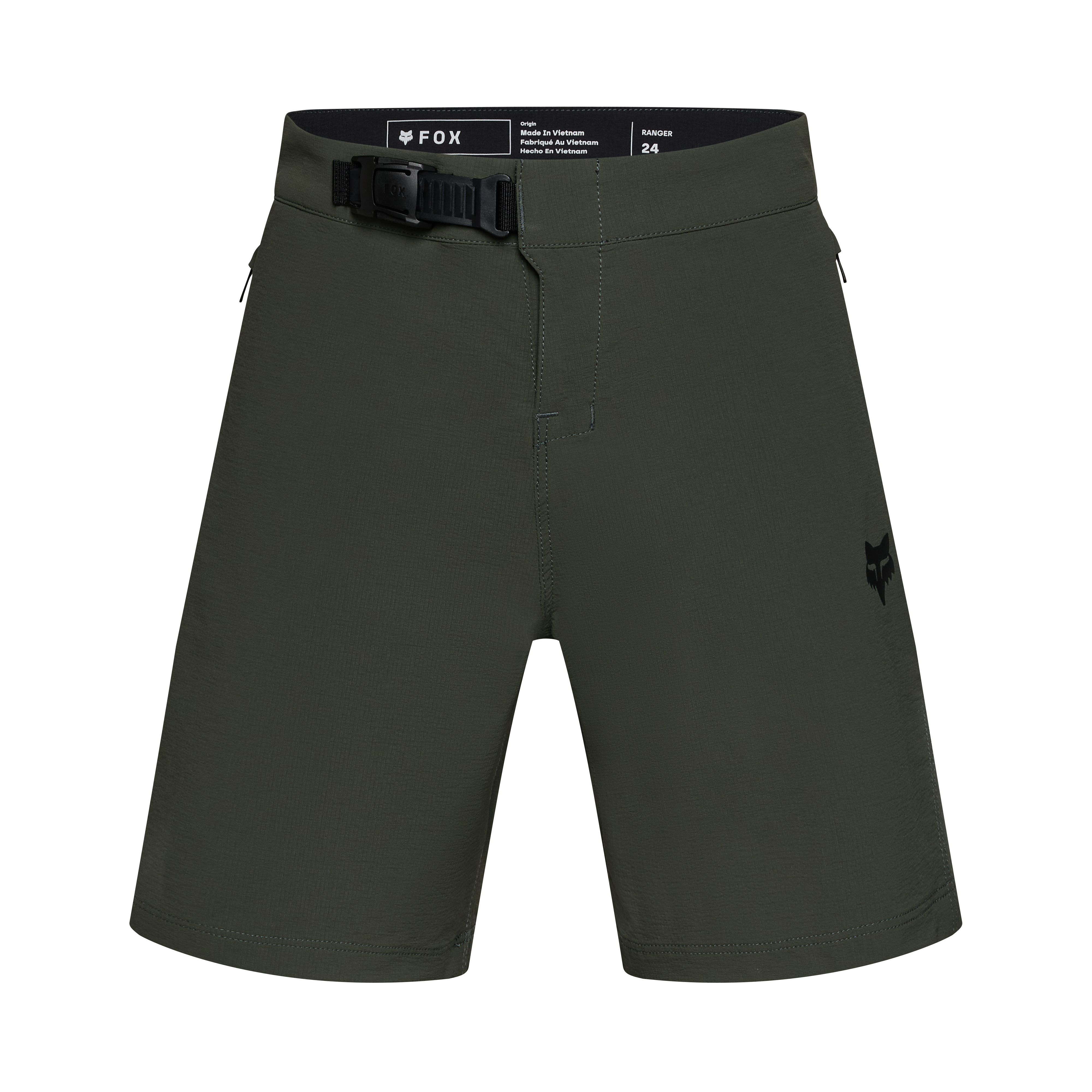 Fox YTH Ranger Short W/Liner Ivy