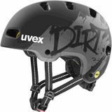 uvex Kid 4 Style Mips Kinderhelm Dirt Black Matt