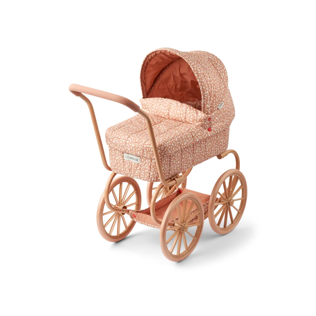 Cochecito de muñeca Adaline rosa Liewood