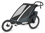 Thule Chariot 2 Jogger Kit Single schwarz/silber
