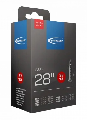 Schwalbe Nr. 18 Extra Light Schlauch 28