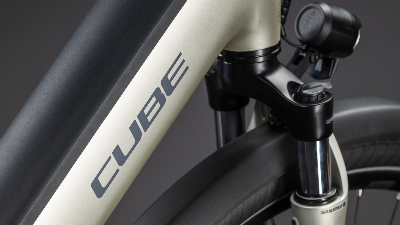Cube Supreme RT Hybrid Comfort EXC 600 Easy Entry champagne´n´grey (2026)