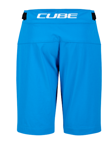 Cube MTB Baggy Short ROOKIE X Actionteam blue