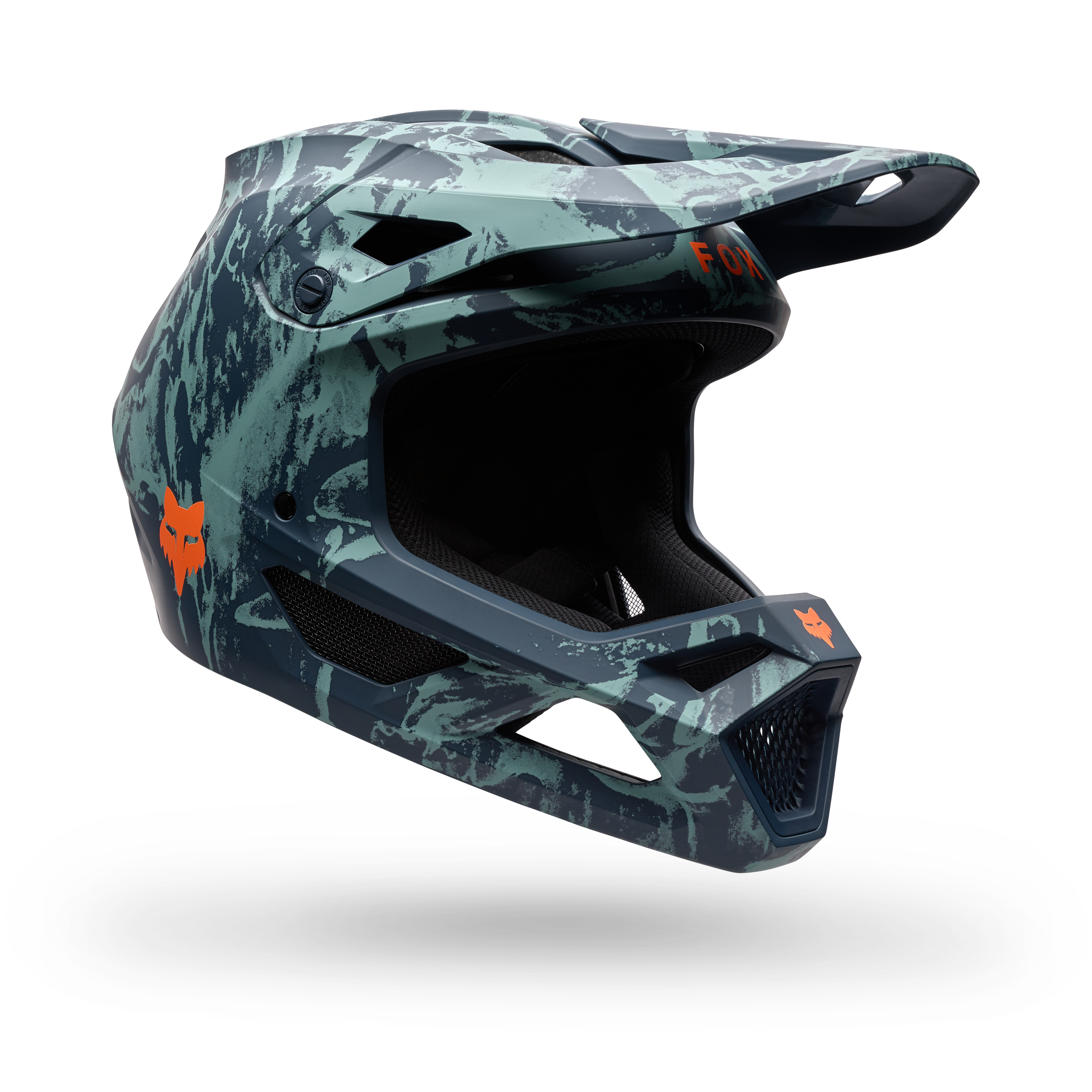 Fox YTH Rampage Full Face Helm Arctic Blue