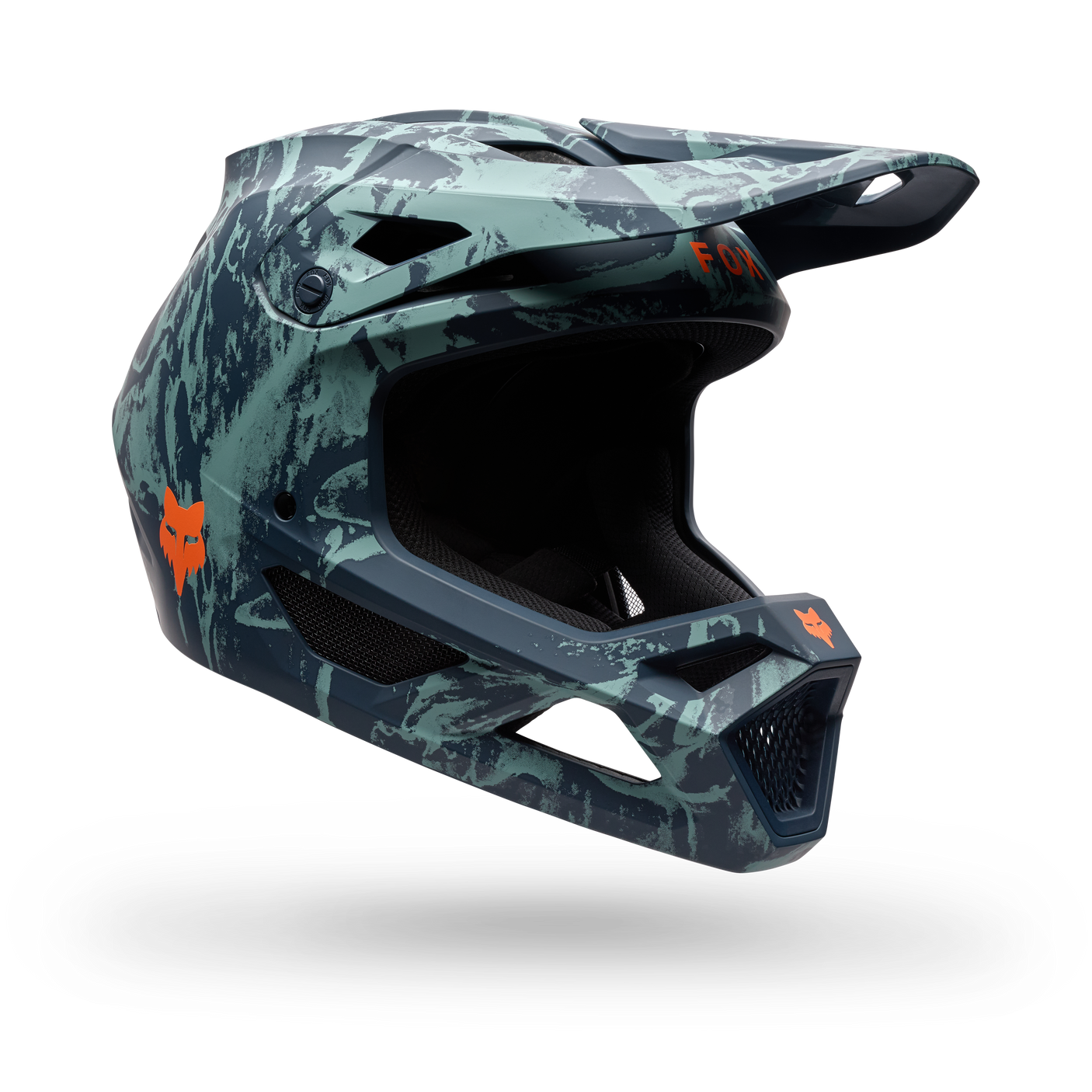 Fox YTH Rampage Full Face Helm Arctic Blue