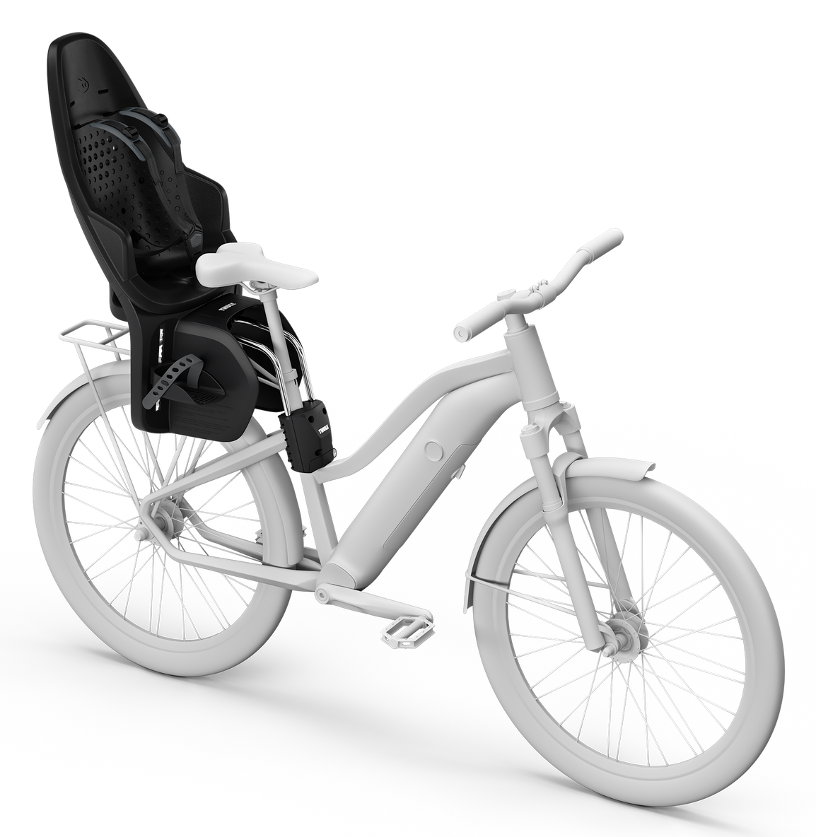 Thule Yepp 2 Maxi Kindersitz Rahmen-Montage schwarz