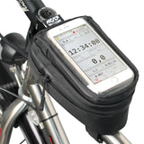 NC-17 Connect Smartphone Tasche für Oberrohr, Klettverschluss schwarz uni