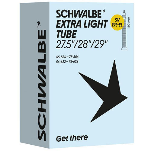 Schwalbe SV 19L-EL EXTRA LIGHT Schlauch 27,5/28/29" 54/75-584/622