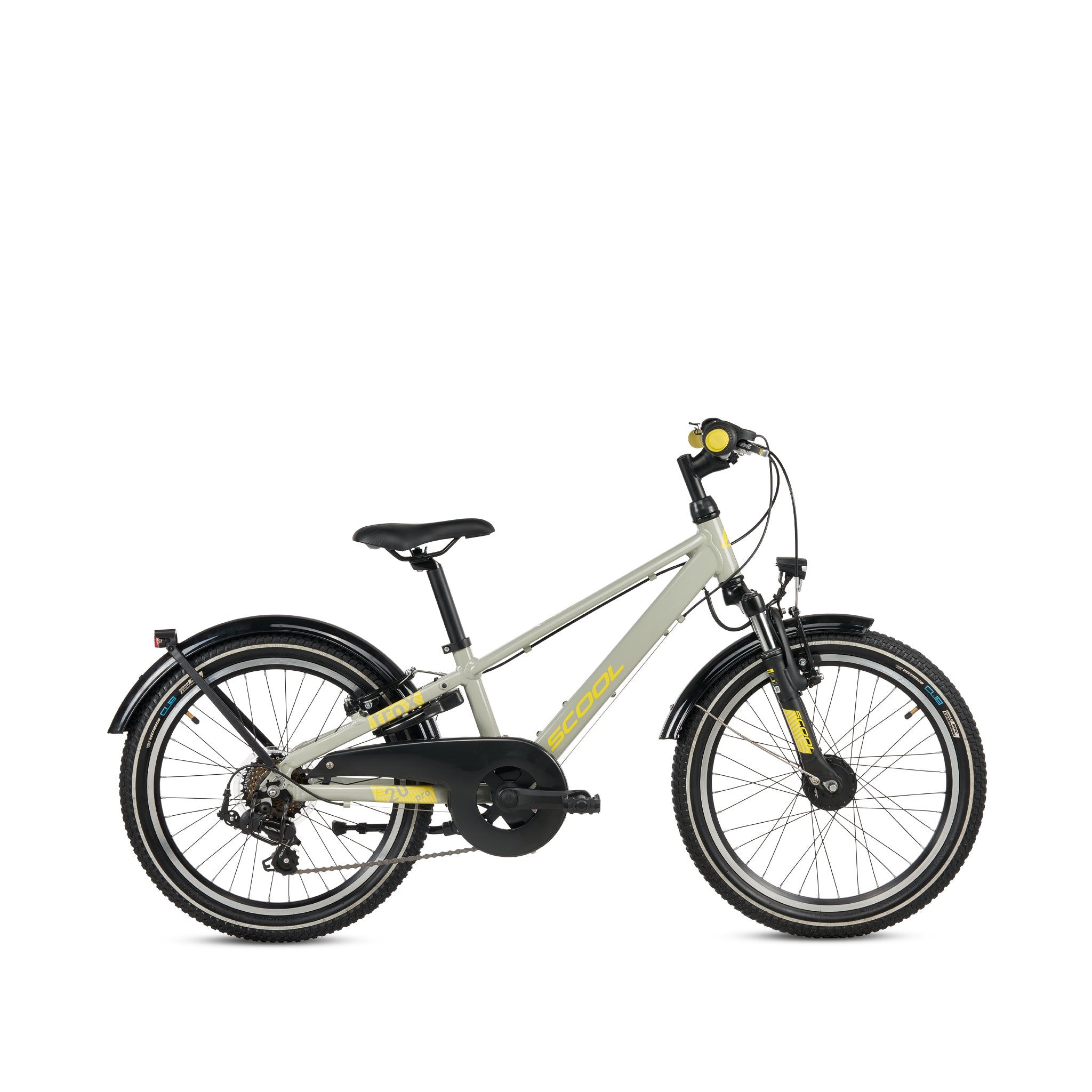 S'COOL troX pro 20-K7 Pebble Grey/Yellow (2026)