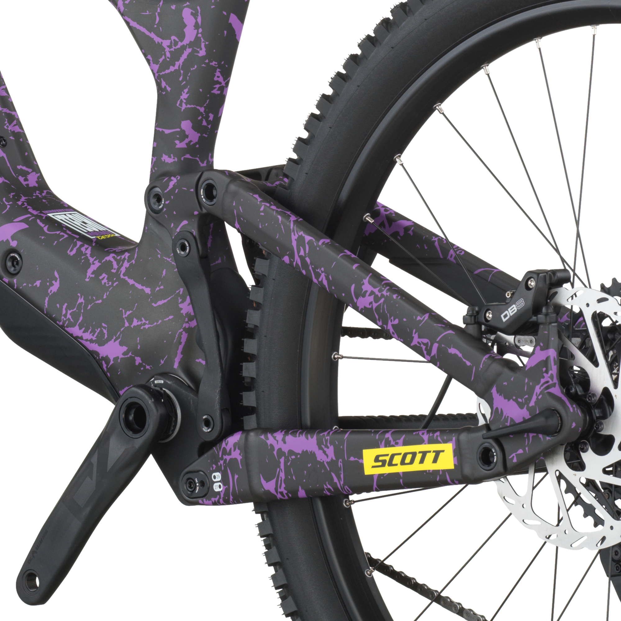 Scott Ransom 920 carbon black/crackle purple (2026)
