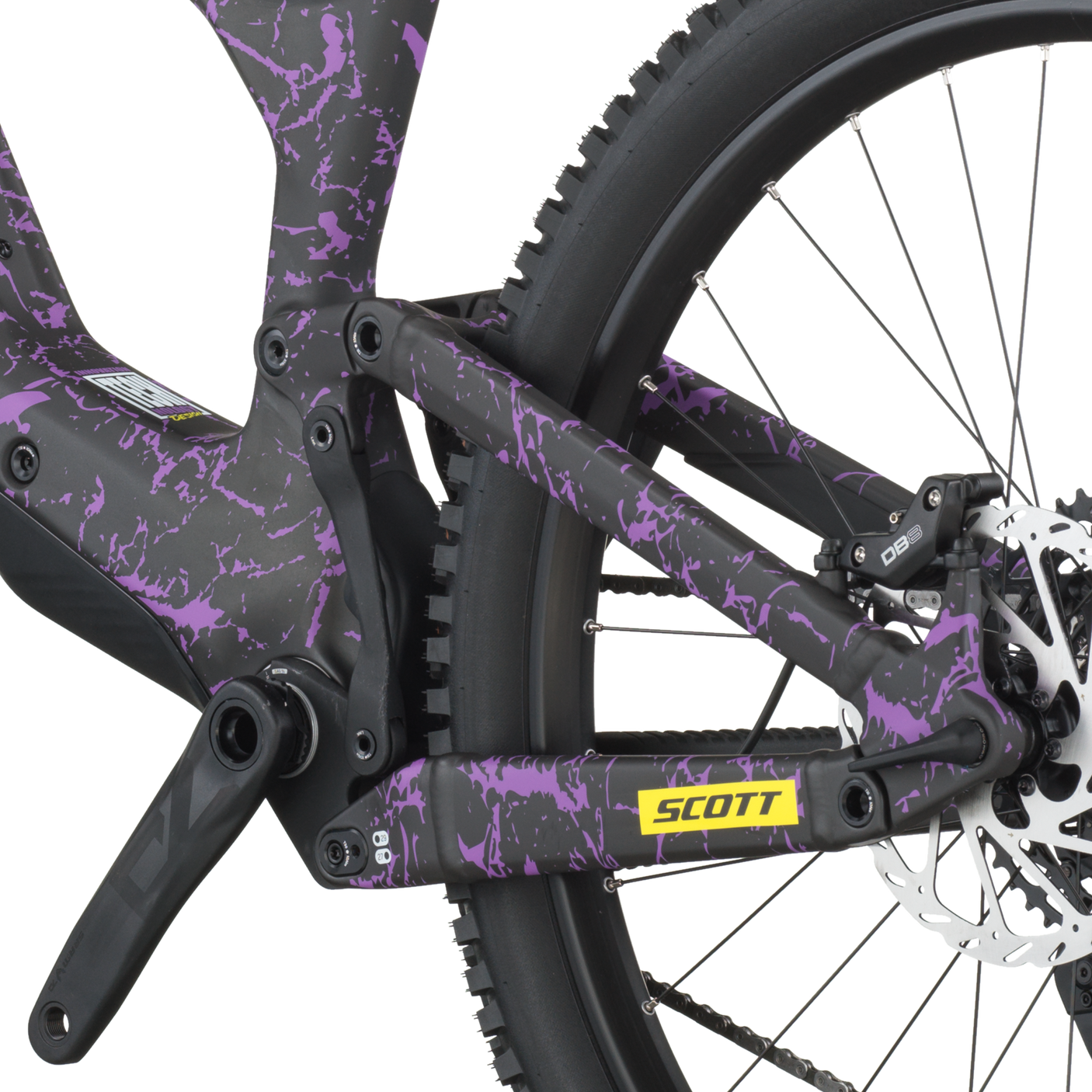Scott Ransom 920 carbon black/crackle purple (2026)
