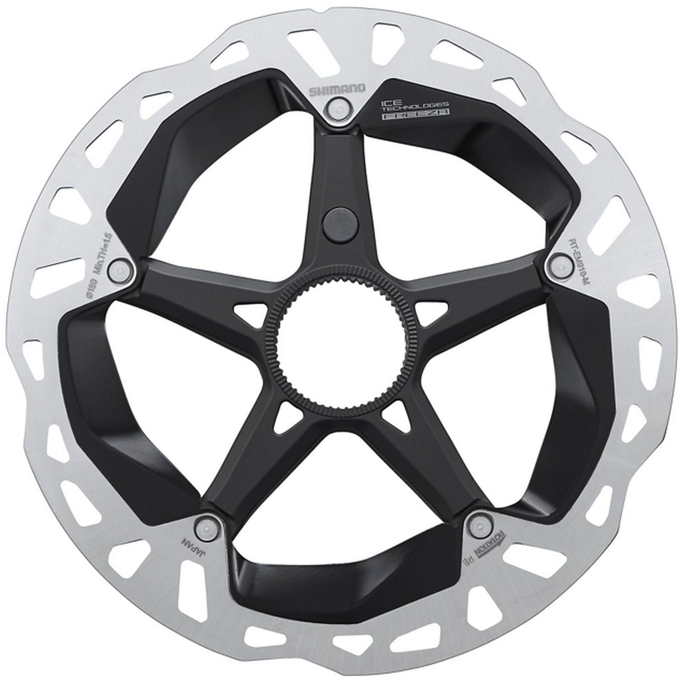 Shimano RT-EM910 Ice-Tech Bremsscheibe Center Lock für STEPS
