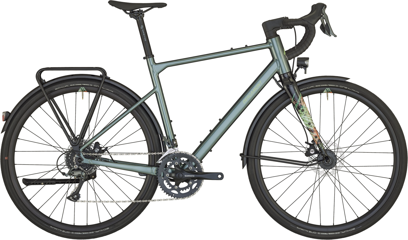 Bergamont Grandurance RD 3  shiny washed green (2025)