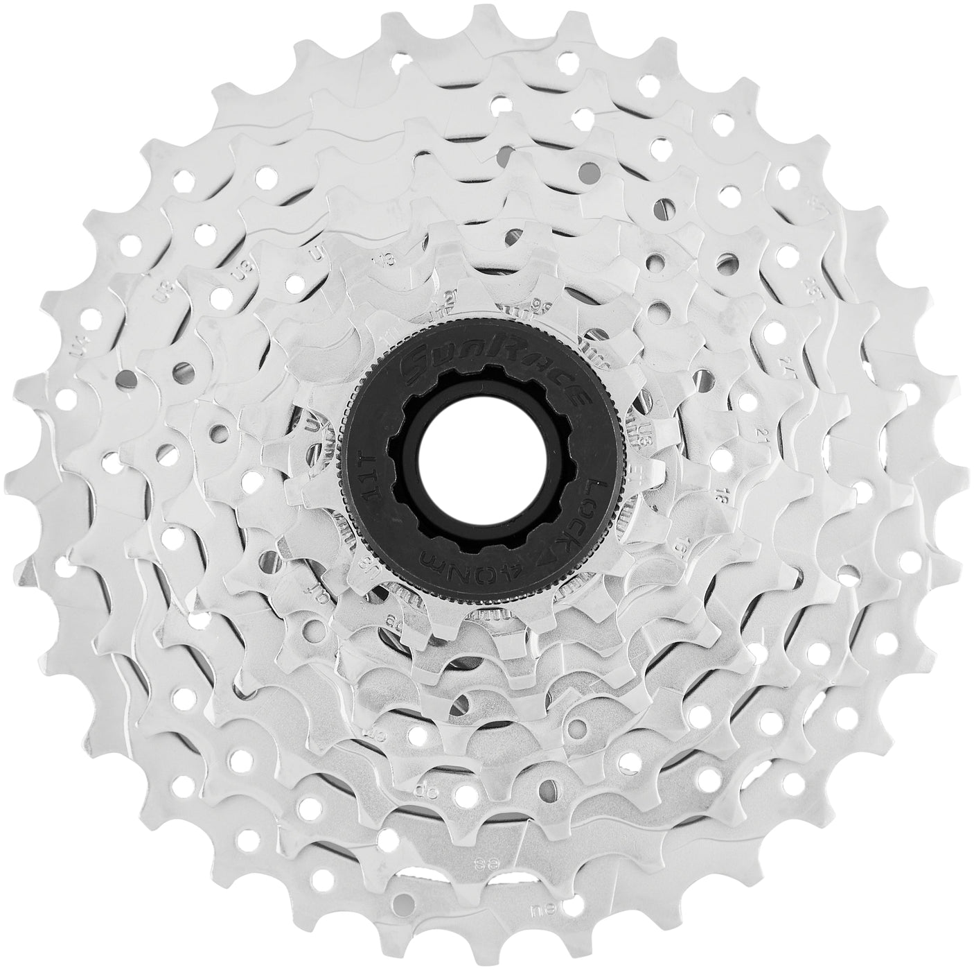 SunRace CSM96 Kassette 9-fach silber