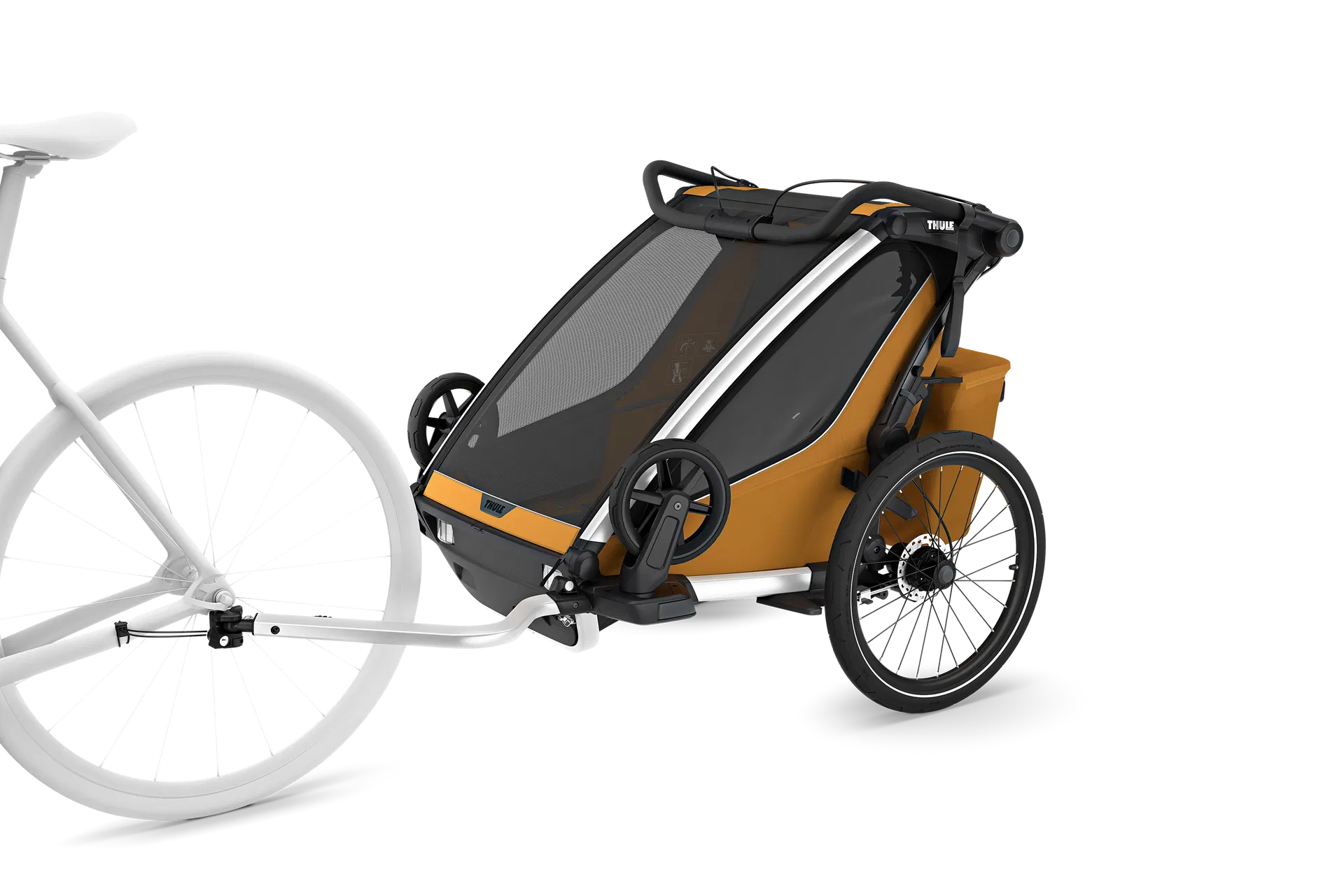 Thule Chariot Sport 2 Double Kinderanhänger  natural gold