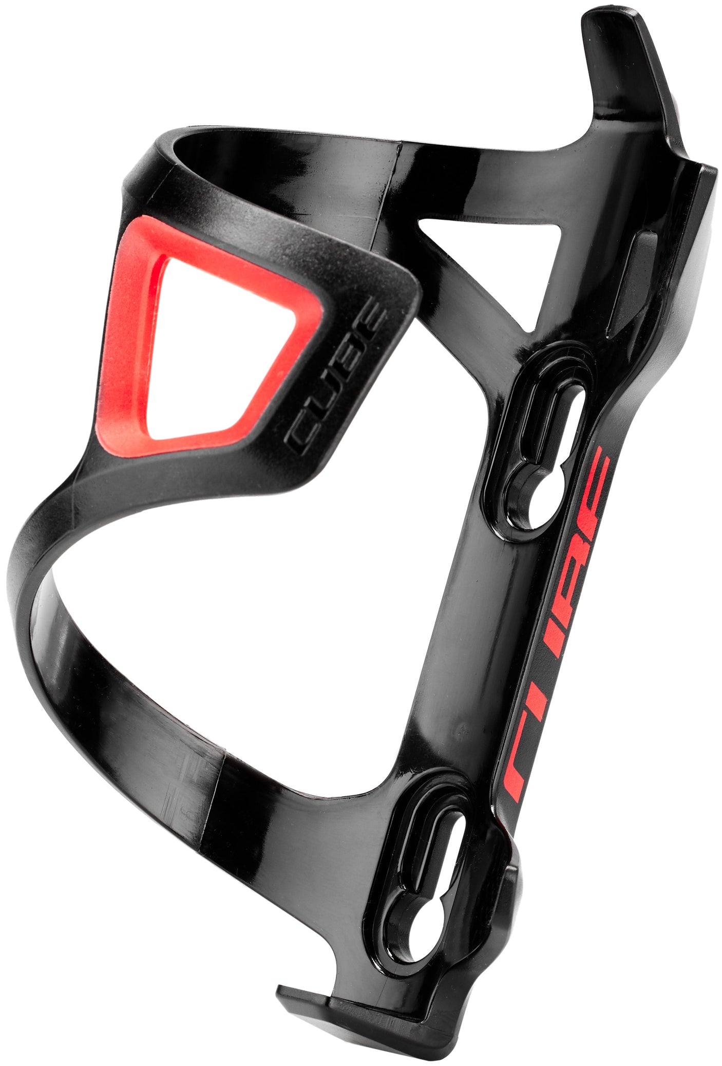 CUBE Flaschenhalter HPP/R Sidecage black´n´red