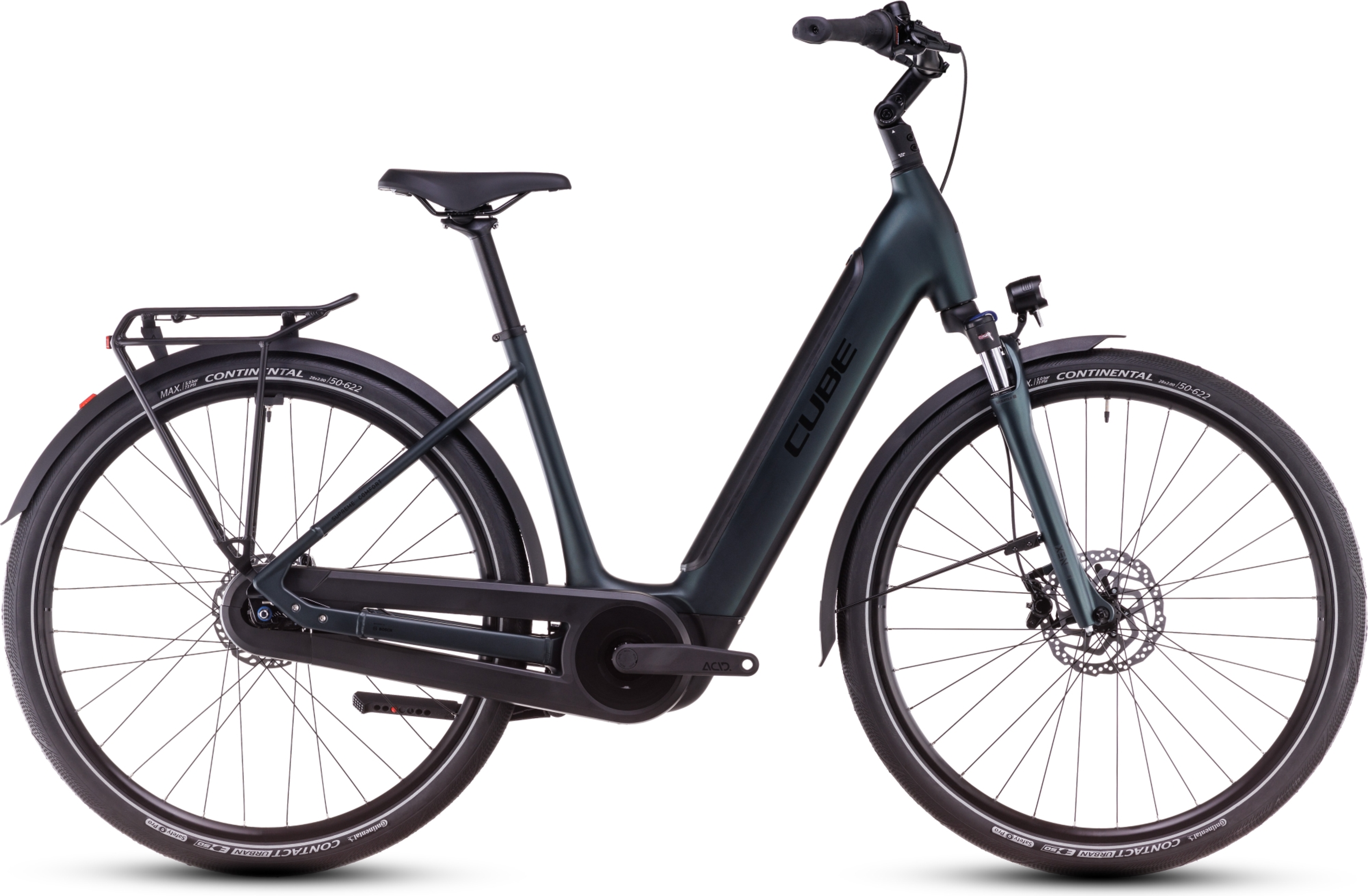 Cube Supreme RT Hybrid Comfort EX 500  Wave 500 viridian´n´black