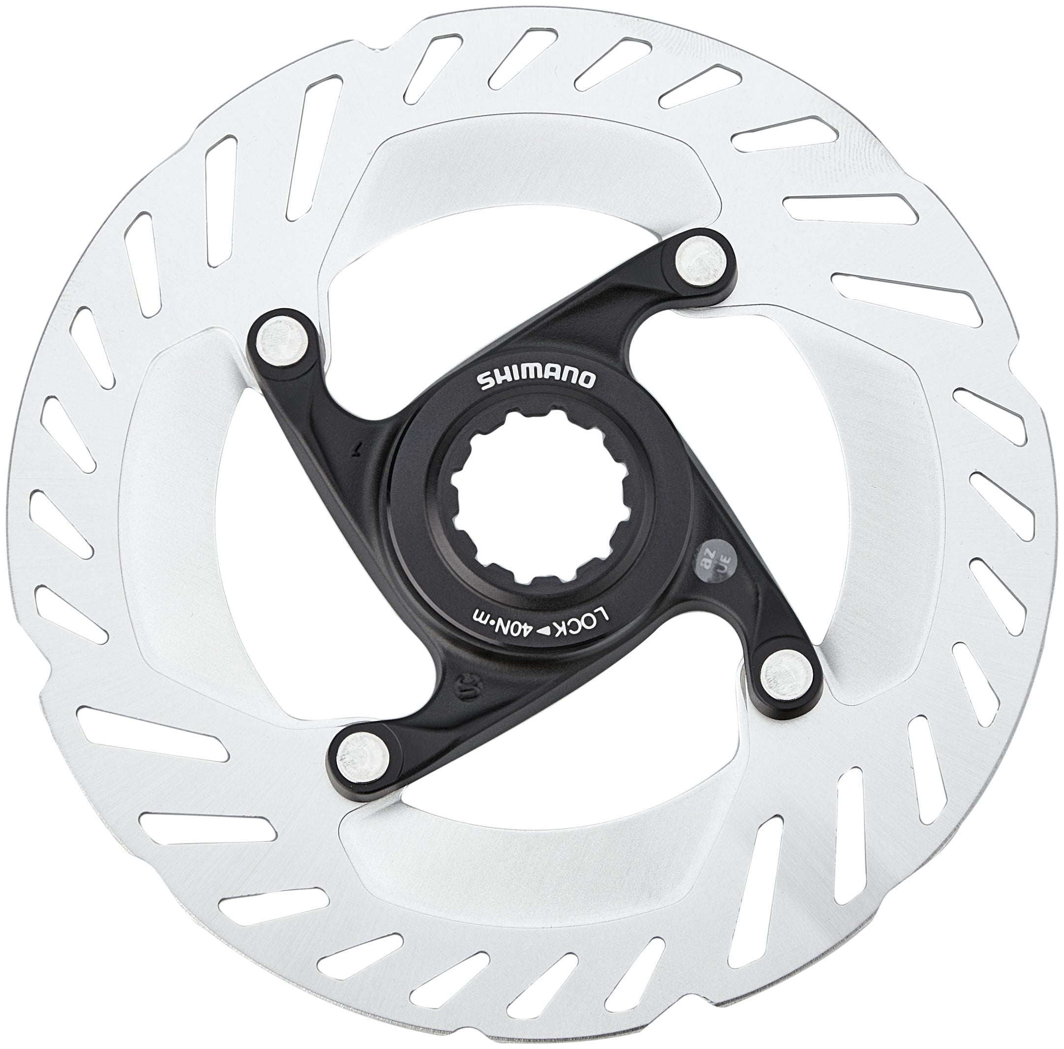 Shimano RT-CL800 Bremsscheibe CL mit Verschlussring 140mm silber