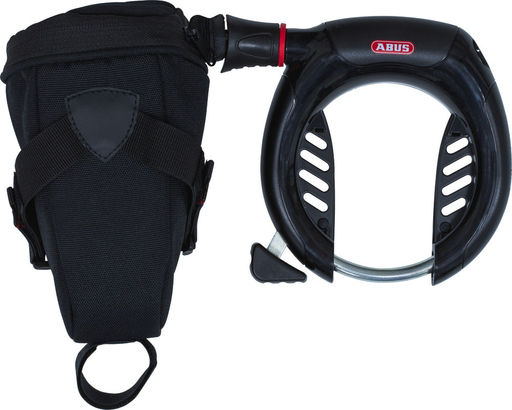 Abus PRO SHIELD™ Plus 5950 NR schwarz + Rah­men­schlosskette 6KS/85 + Tasche ST5950
