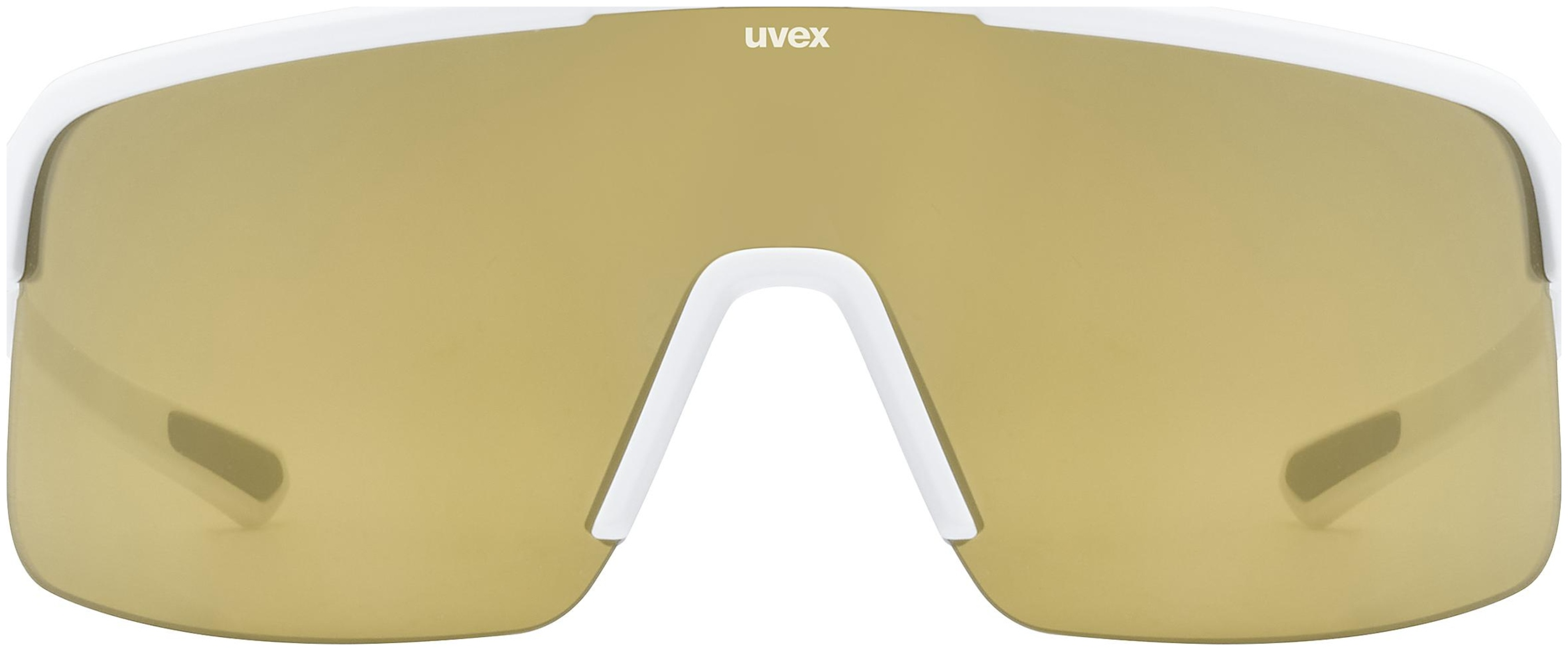 uvex Dyrt Radbrille White Matt / Mirror Gold