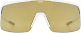 uvex Dyrt Radbrille White Matt / Mirror Gold