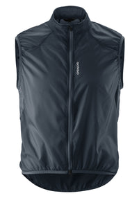 Gonso Road Vest Wind M | Herren Fahrradweste | Outerspace – aktuelle Variante