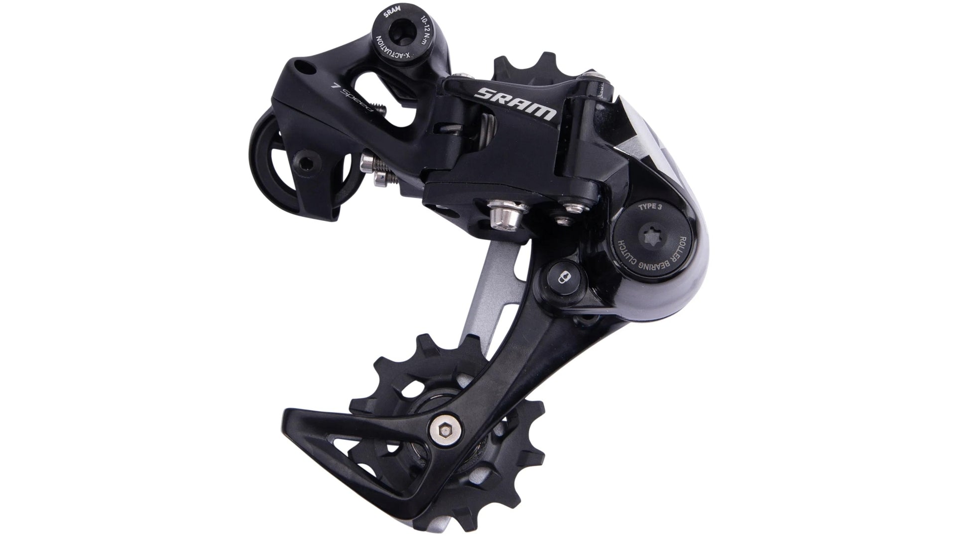 SRAM X01 DH Schaltwerk 7-fach Mittellanger Käfig schwarz