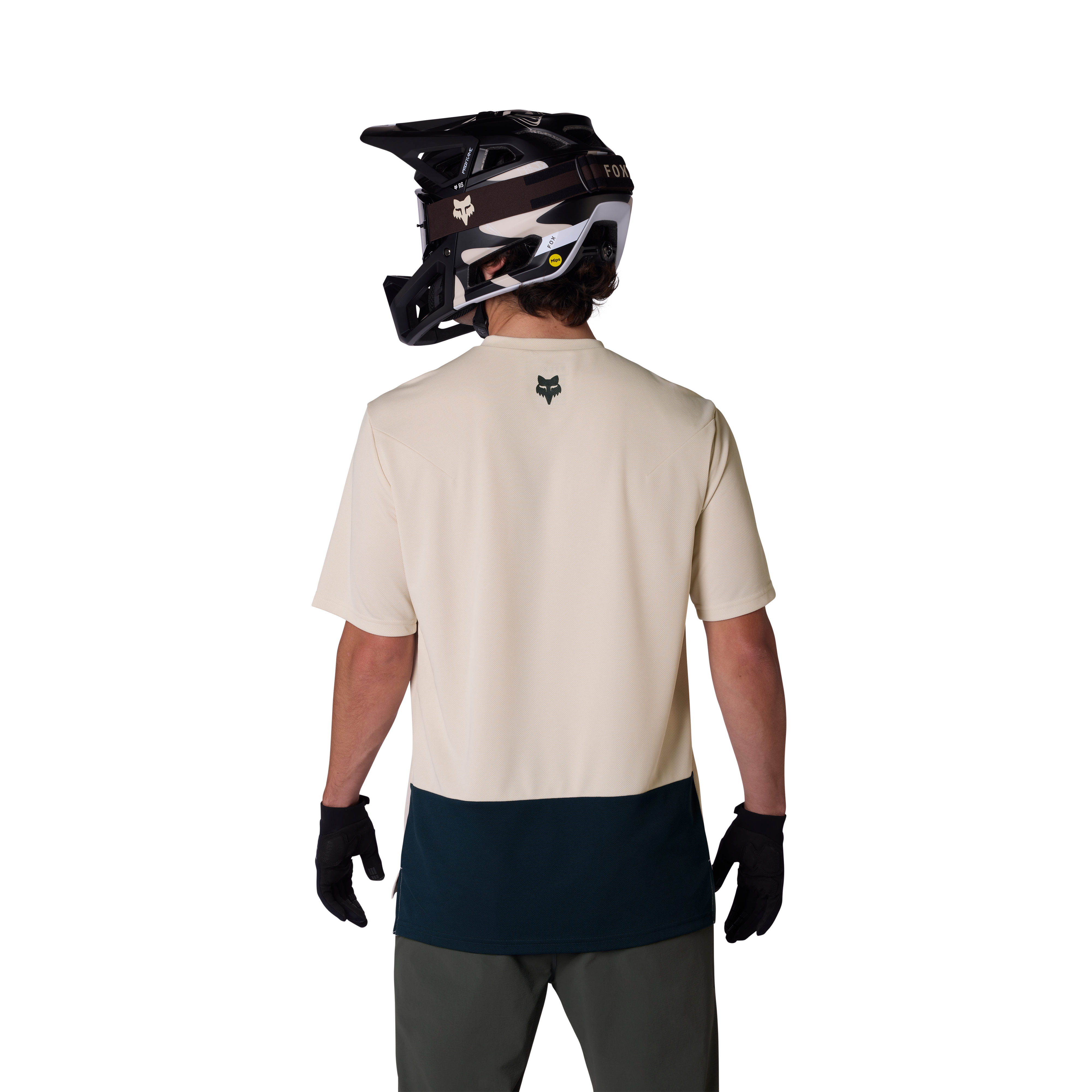 Fox Ranger SS Jersey Wordmark Chalk
