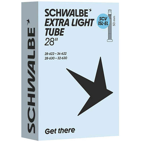 Schwalbe SCV 15L-EL EXTRA LIGHT Schlauch 28" 28/34-622/630