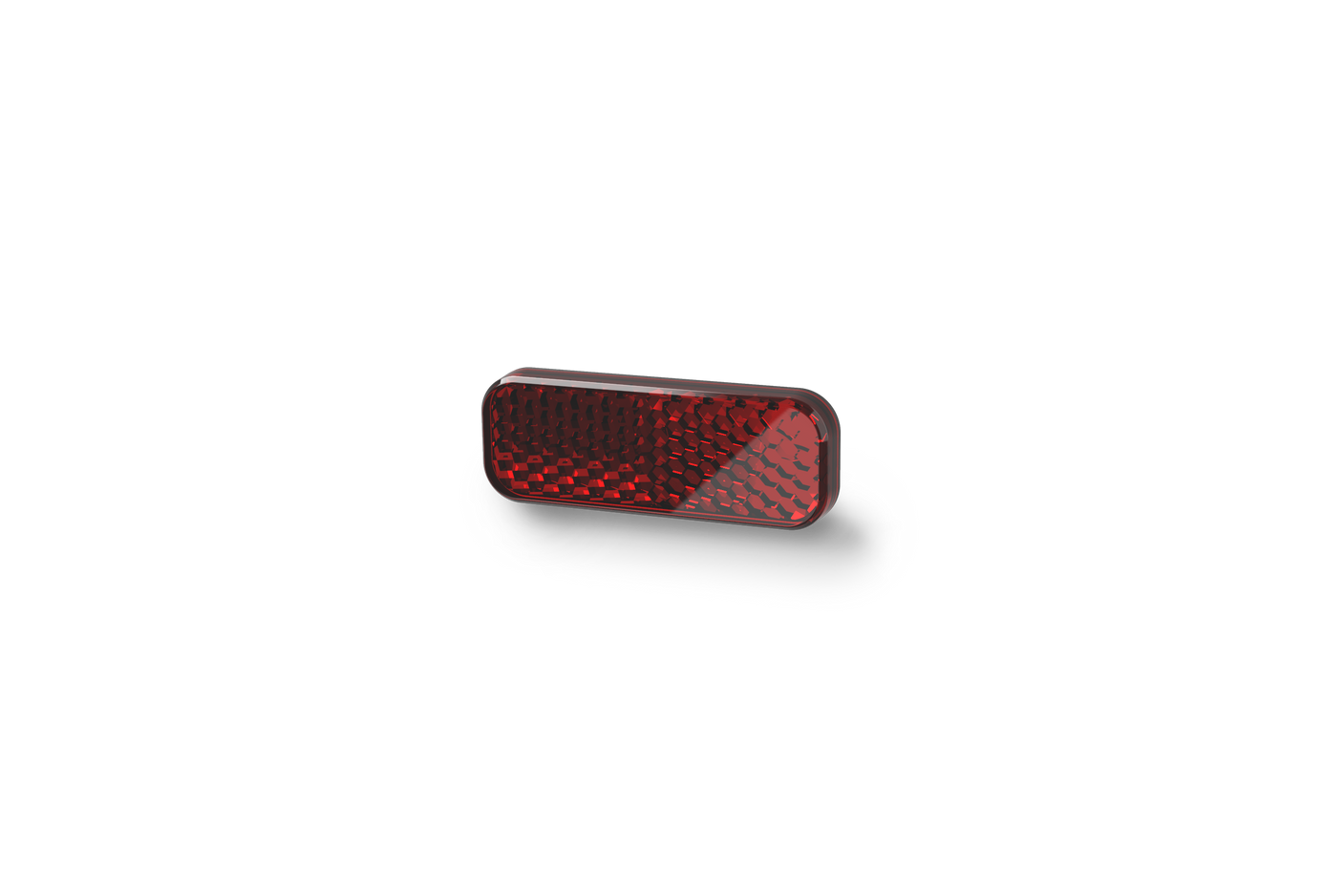 ACID Sattelstützen Rückstrahler red