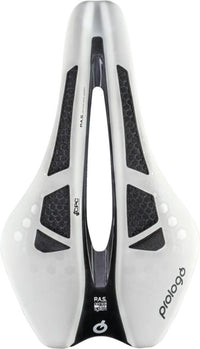 prologo Dimension Tri Nack Sattel weiß/silber