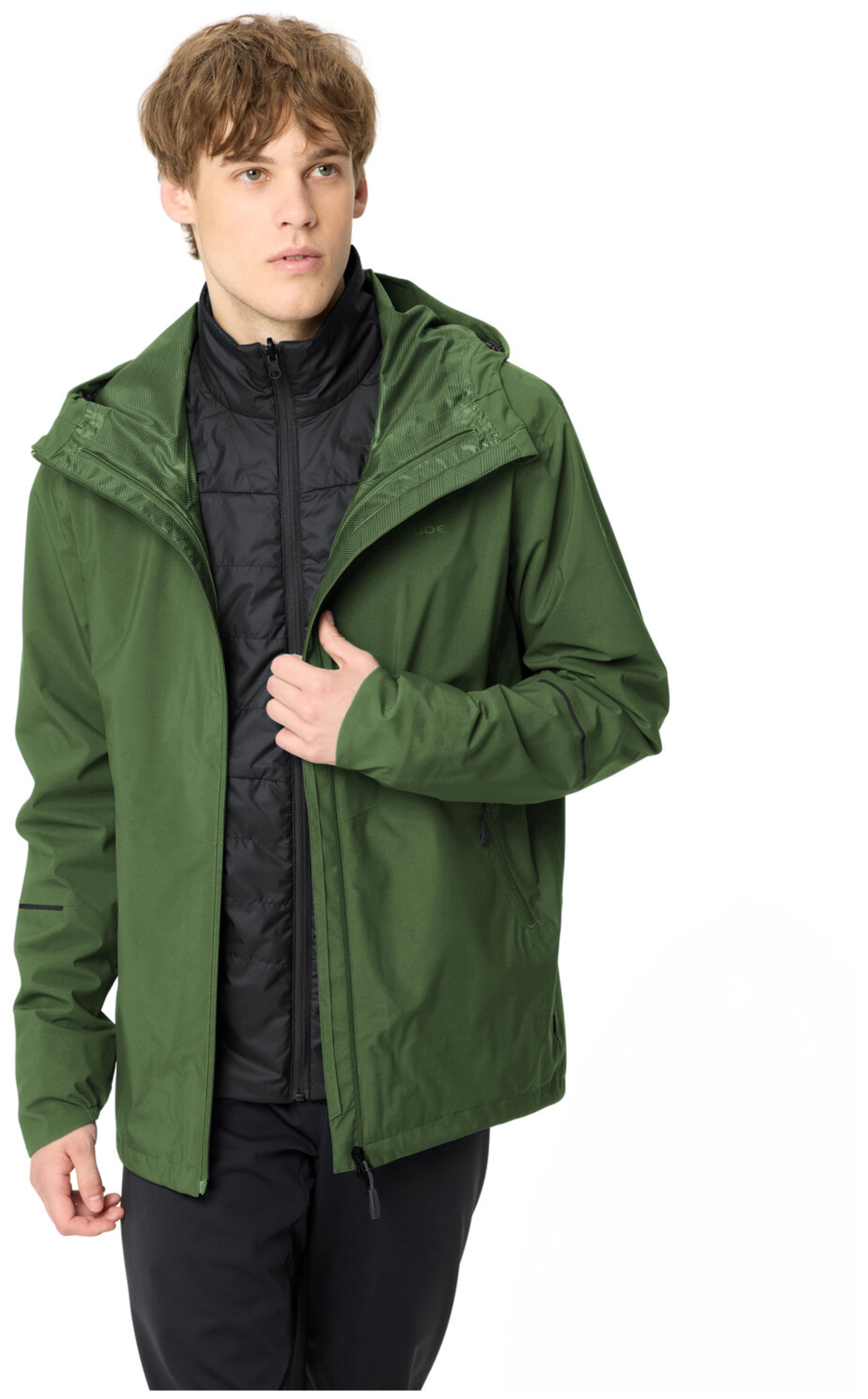 VAUDE Men's Yaras 3in1 Jacket II thyme