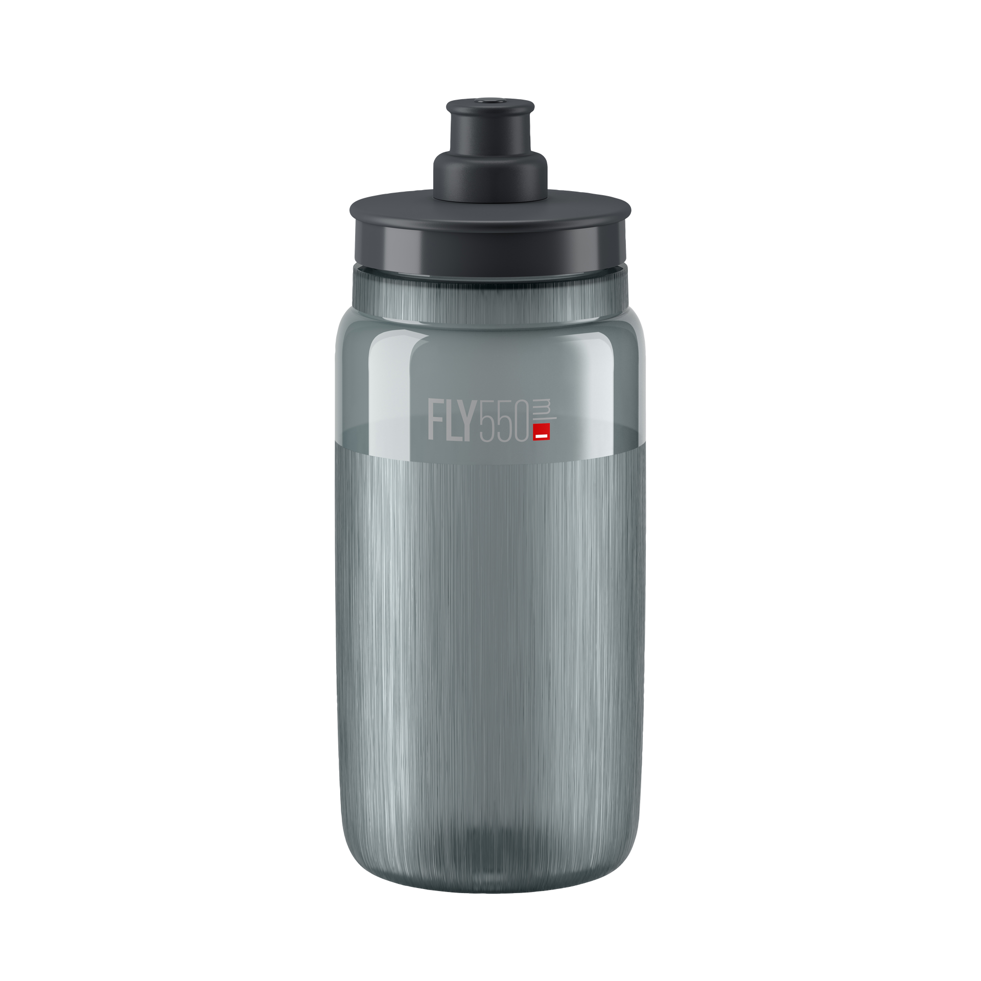 Elite Fly Tex Trinkflasche 550ml rauchgrau transparent