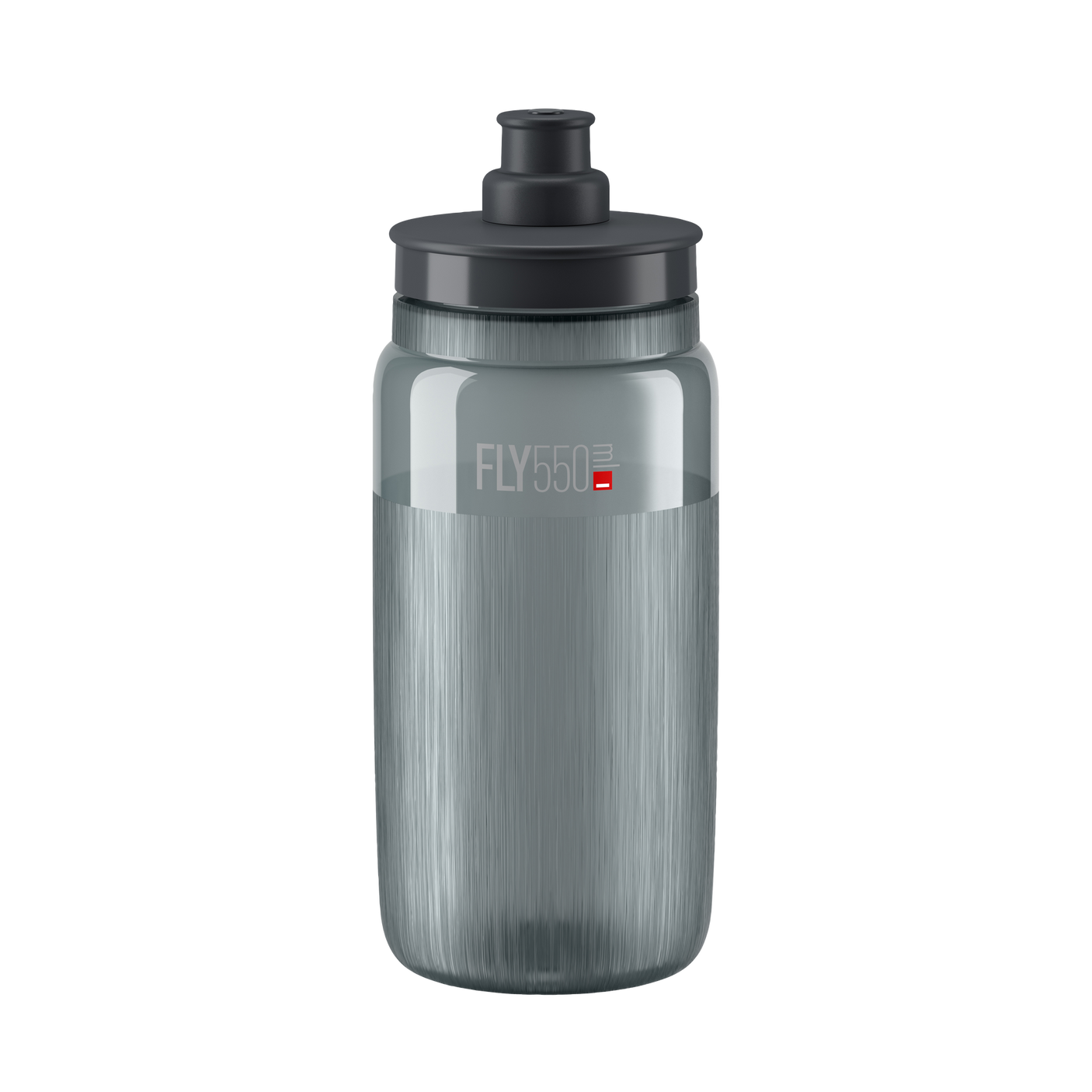 Elite Fly Tex Trinkflasche 550ml rauchgrau transparent