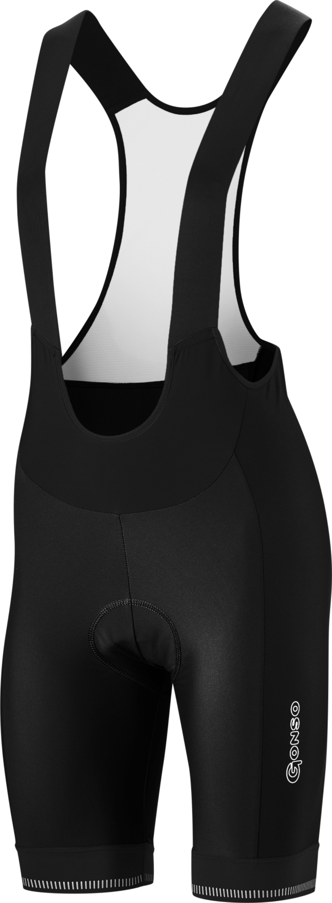 Gonso SITIVO Green Bib-Short Damen black/bright green