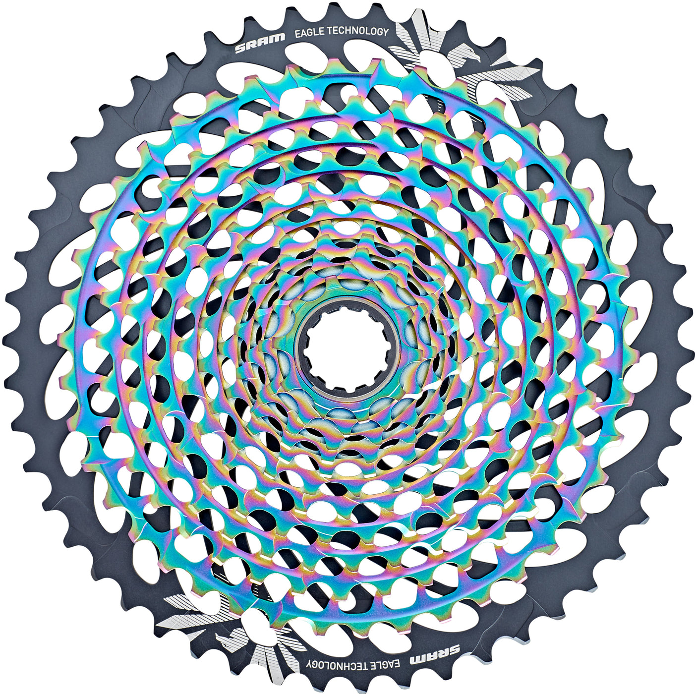 SRAM XG-1299 Eagle Kassette 12-fach bunt/schwarz