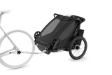 Thule Chariot Sport 2 Double Kinderanhänger  schwarz
