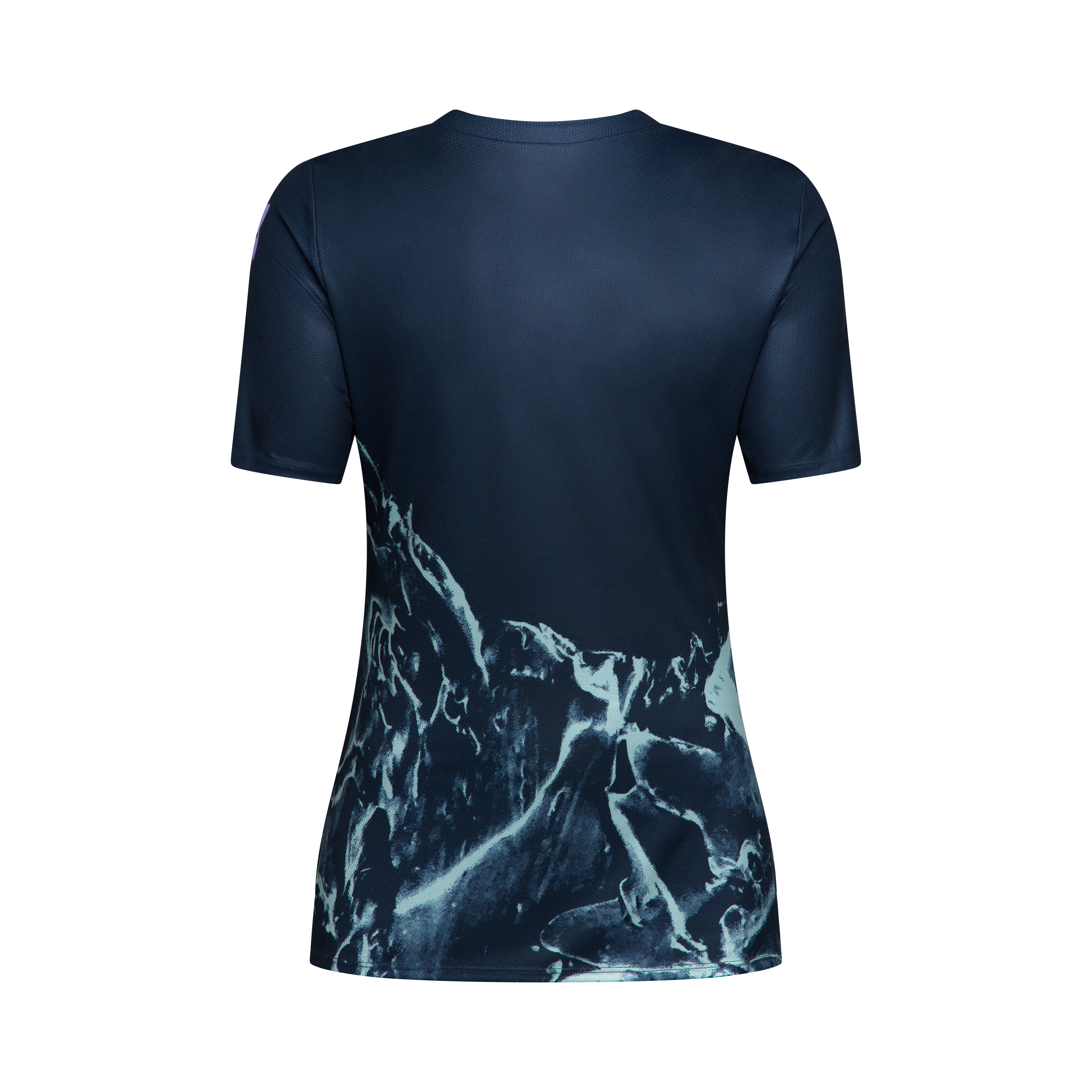 Fox W Ranger SS Jersey Img Print Arctic Blue