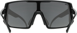 uvex Sportstyle 235 Radbrille Black / Mirror Silver