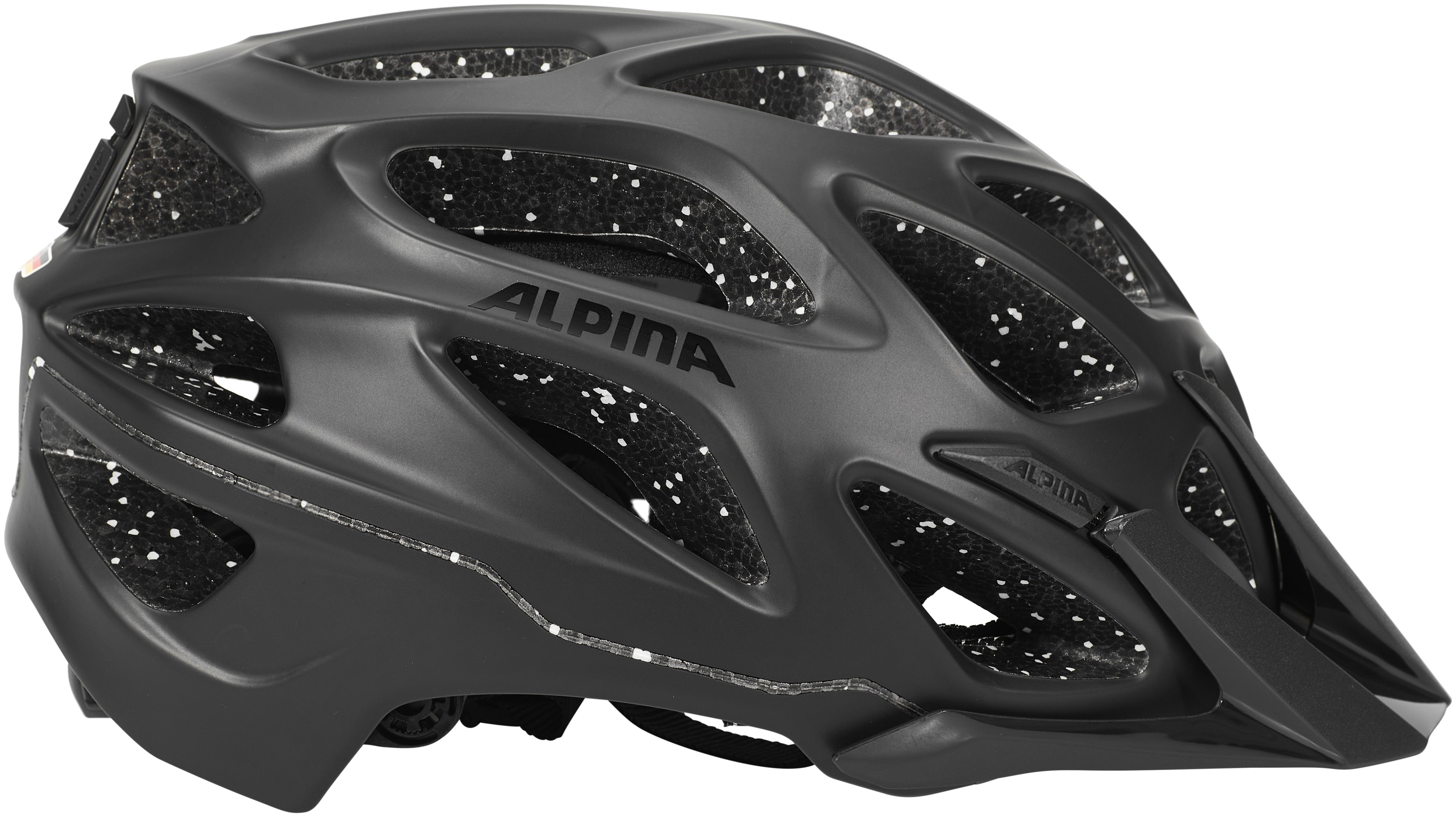 Alpina Mythos Tocsen Helm schwarz