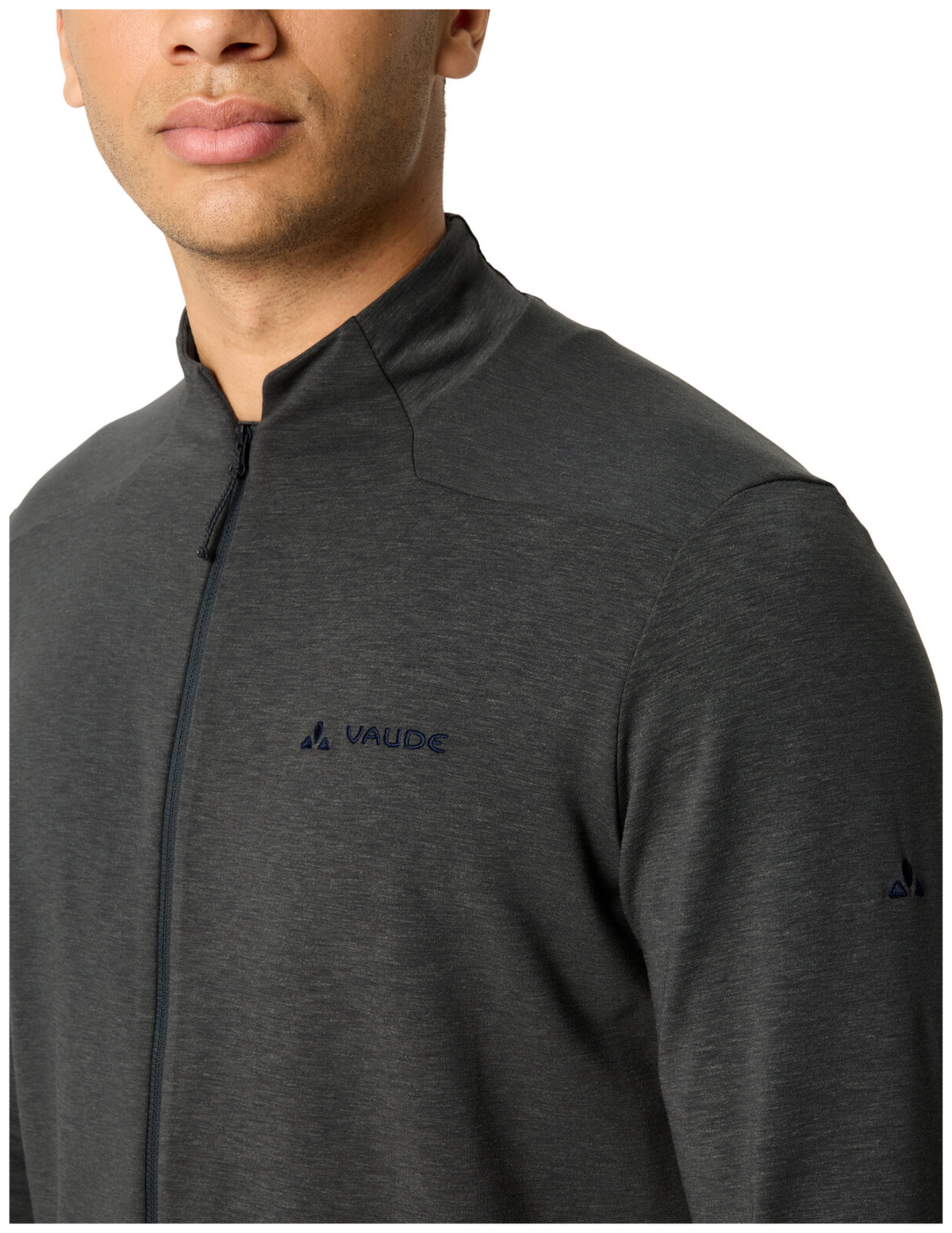 VAUDE Men's Wintry FZ LS-Shirt graphite